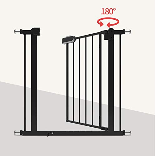 ArinkO Barrera de Seguridad Ajustable para Mascotas para escaleras y Zonas de Juego - Barrera Extensible para Perros y niños (106-115 cm)