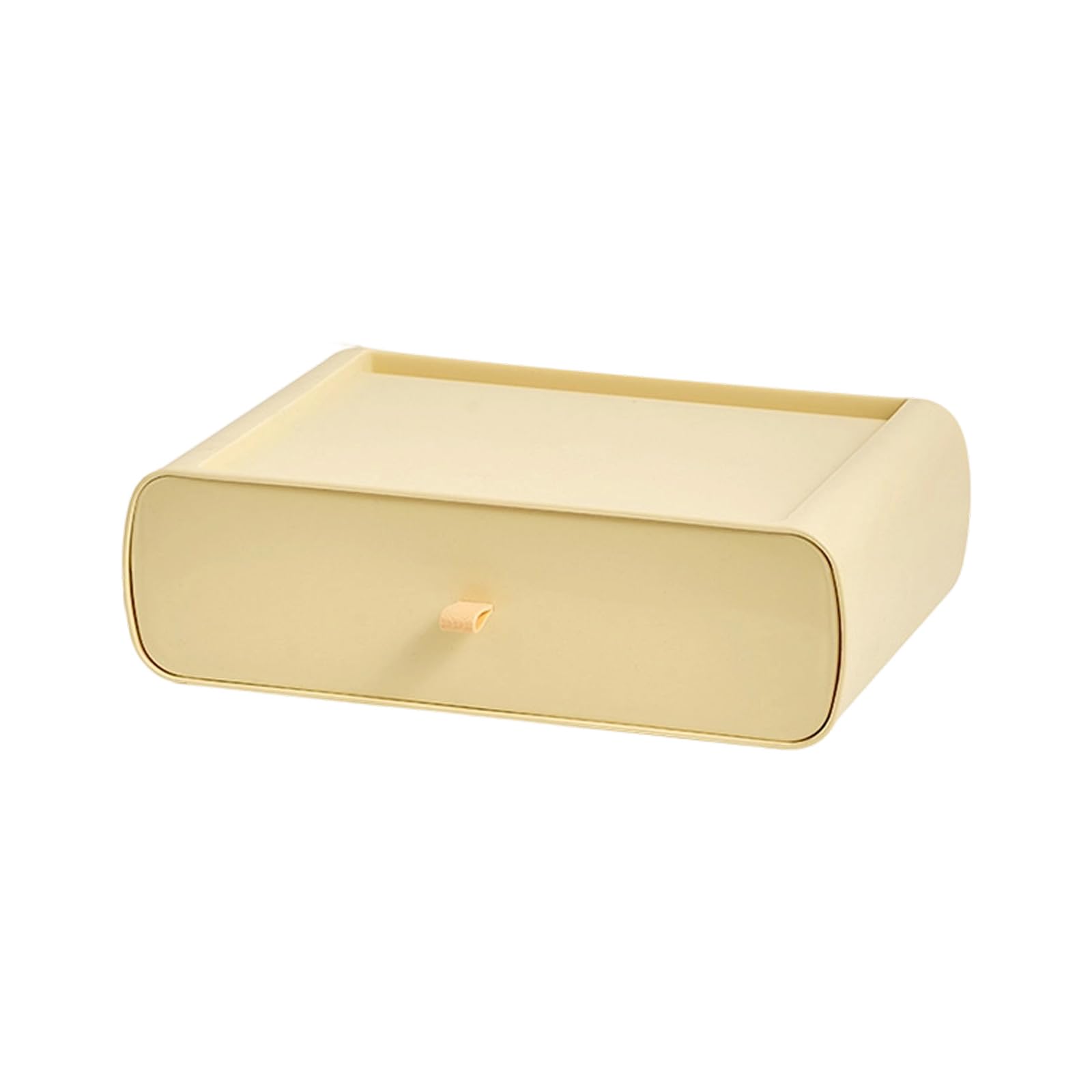 Stackable Clear Drawer Storage Box PP Silicone Materials Nonslip Base for Home Organization PP Silicone Box