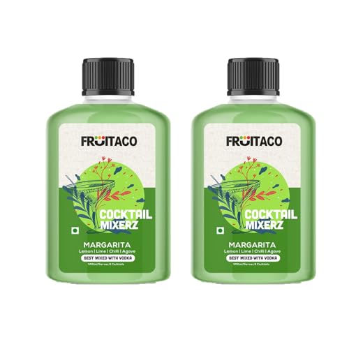 Image of Fruitaco Margarita Cocktail Mixers - Finely Crafted Non-Alcoholic 300ml (Pack of 2)