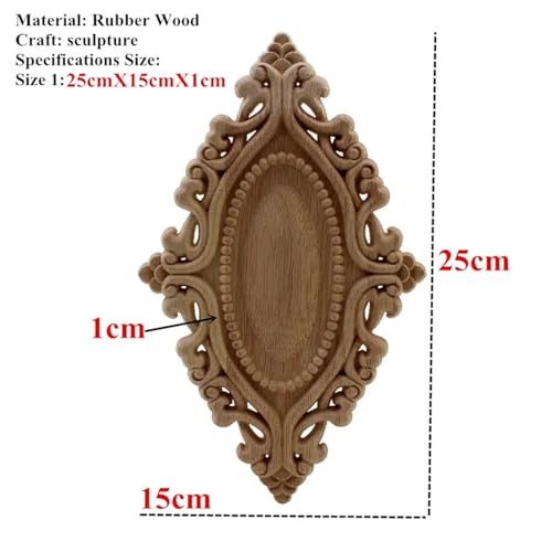 Calcomanías decorativas de madera para muebles de salón y dormitorio 3