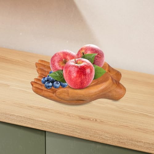 Cuenco de madera tallado a mano Alipis vaciabolsillos pequeño 7