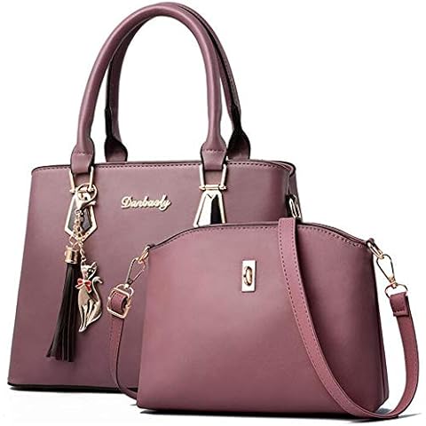 SMALLBLUER Tote Hobo PU Leather Cover