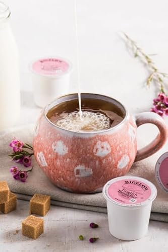 Bigelow Tea English Breakfast Black Tea Keurig K-Cup Pods, Caffeinated Tea Keurig Tea Pods, 24 Count Box (Pack of 1)