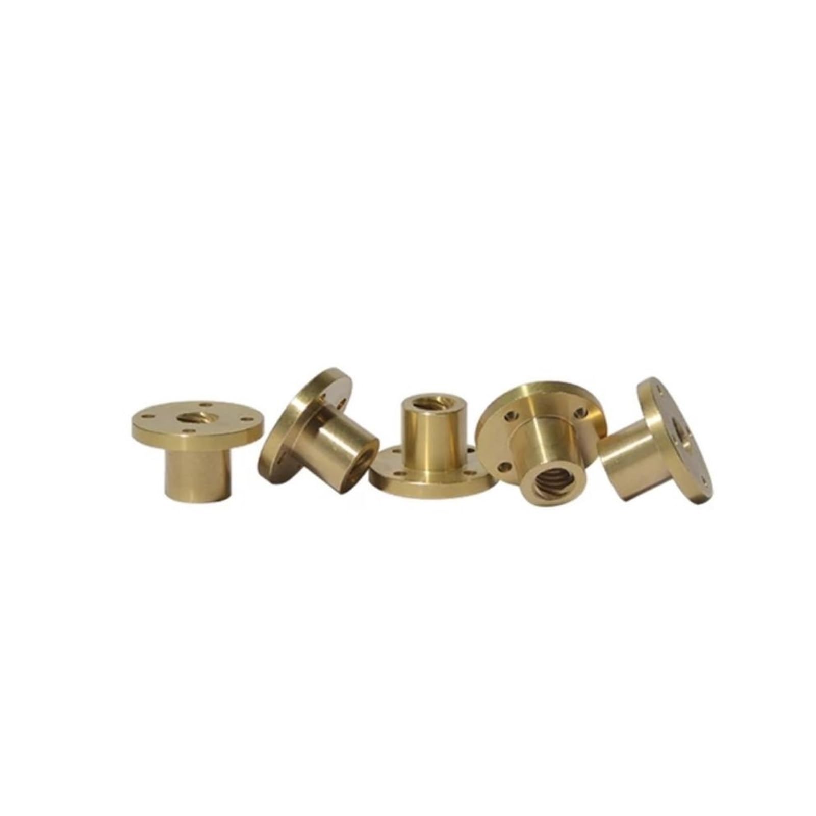 Vis pas à pas Tige de vis à plomb T10, diamètre de 10mm, avec écrou, pas de 2mm, 2mm, 8mm, 10mm, 20mm, plomb, vis trapézoïdale en acier inoxydable 304 Bloc exploité(2mm pitch 2mm lead,350mm)