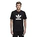 adidas Originals Men's Trefoil Tee, Black, XL