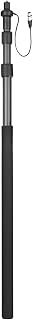 Haste De Fibra De Carbono,Sailsbury Vara de lança de fibra de carbono BY-PB25 com cabo interno XLR para suporte de microfone com extensão de braço de lança 8,2 pés
