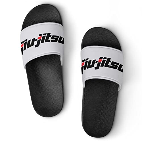 Jiu Jitsu House Sandals Non Slide Bathroom Beach Slippers for Men Women