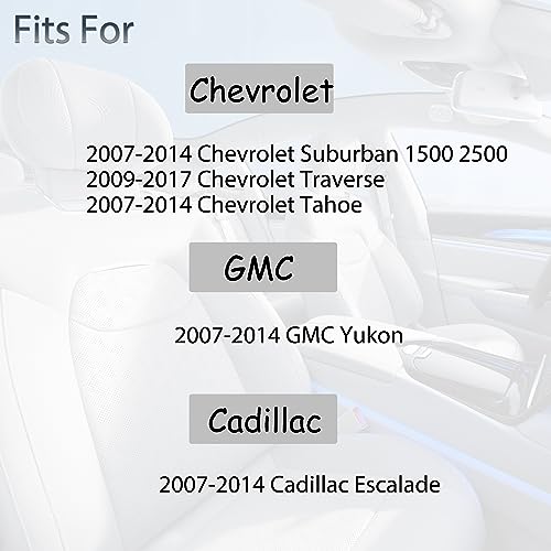 image for SUPALAND Key Fob Keyless Entry Uncut Ignition Key Fits for GMC Yukon C