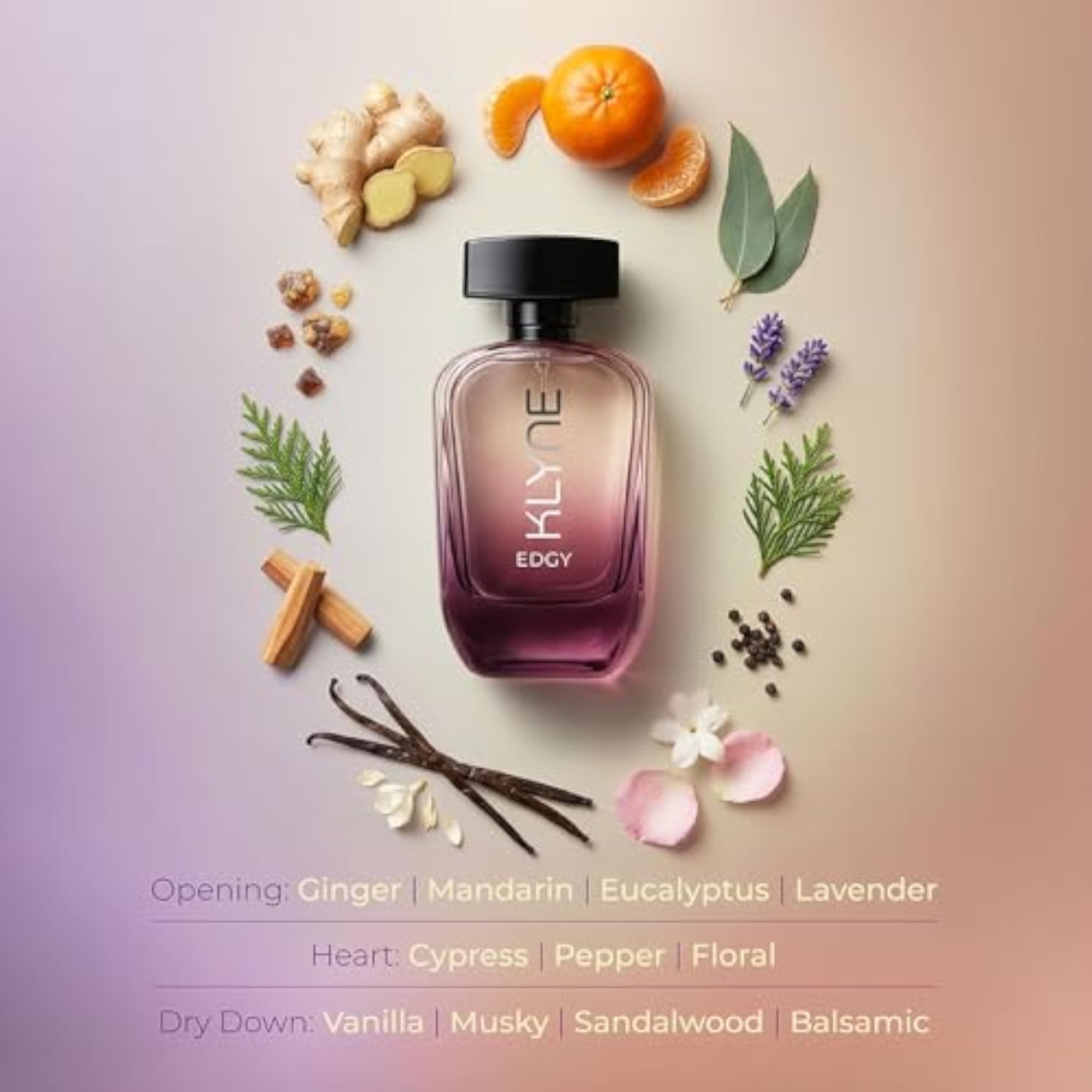 Edgy Eau De Parfum for Men & Women, 100 ML