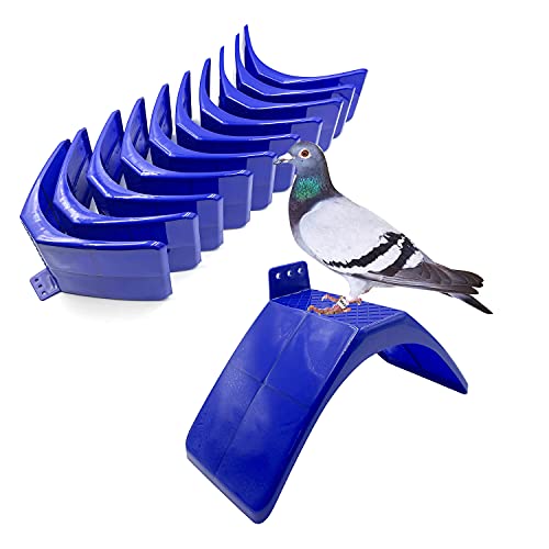 Ecjiuyi Pigeon Perch,Racing Pigeons Loft Perches Supplies,10PCS Lightweight Dove Rest Stand for Pigeon and Birds