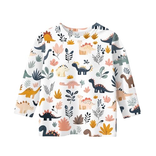 T Shirts for Teen Girls Y2K Crew Neck 3/4 Length Sleeve Cute Tops Aesthetic Summer Pullover Loose Fit Clothes3