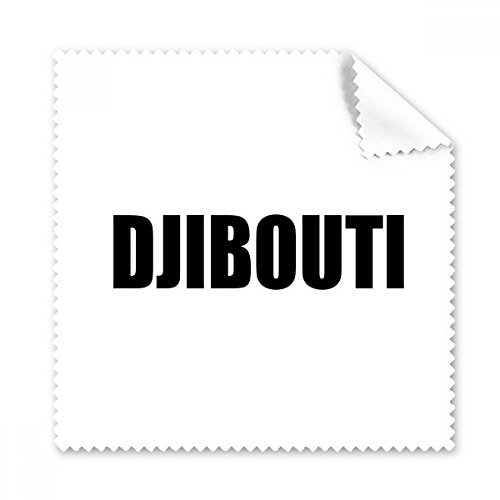 Nettoyage noir lunettes tissu Djibouti pour écran de téléphone portable et verre optique 5pcs