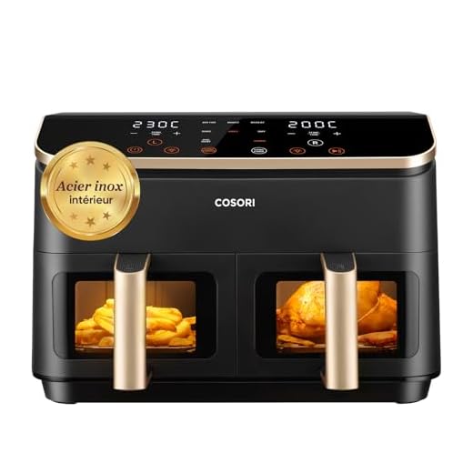 COSORI Air Fryer 2 tiroirs 8,5L