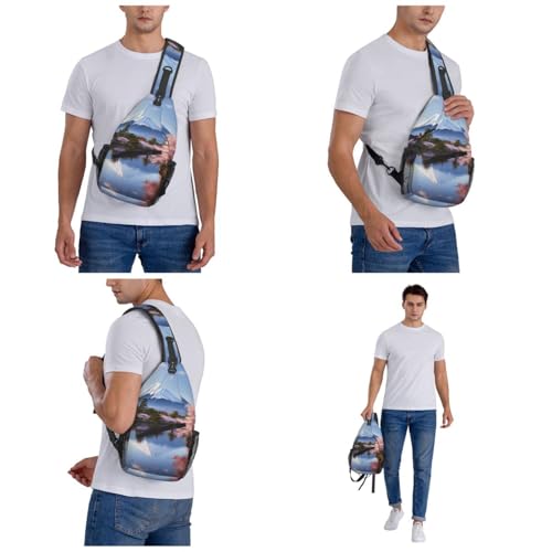 Mochila pequeña tipo bandolera para senderismo unisex miniatura 7