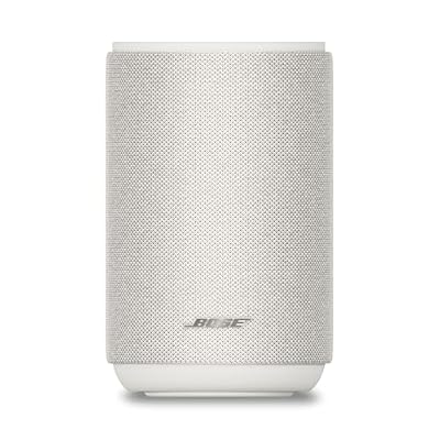 Bose New Lifestyle Ultra Speaker, Wireless Home Speaker, TrueSpatial Audio, CleanBass, AirPlay & Google Cast, White Smoke
