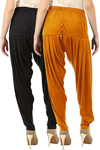 Image of Buy That Trendz Womens Patiala Pants Cotton Viscose Patiyala Salwar Harem Bottoms Pants