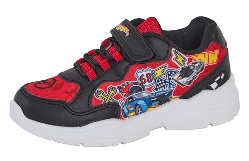 Hot Wheels Zapatillas deportivas para niños, de carreras, informales, para niños, multicolor, 27 EU