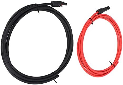 solar and wind power parts and accessories 10AWG Solar Extension Cable with Female and Male Connector for Outdoor Use Self Locking Design(30FT) (10FT)
