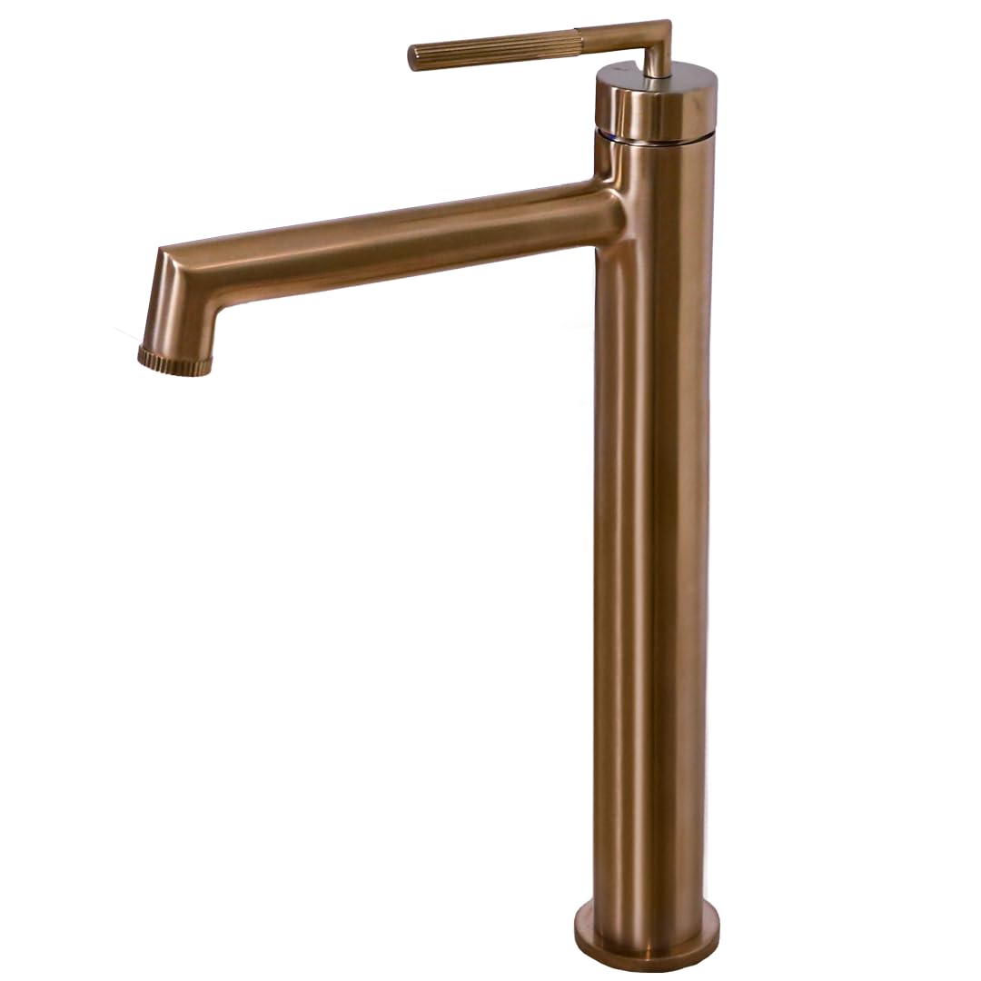 Essebagno Portofino miscelatore lavabo alto rame spazzolato