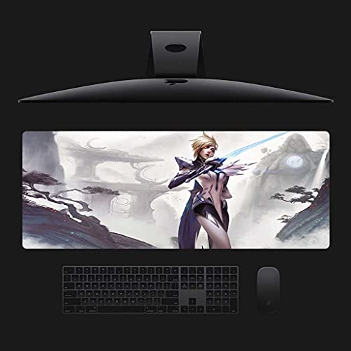 Tapis de souris gaming 1000x500 mm avec surface texturée haute précision pour souris filaire