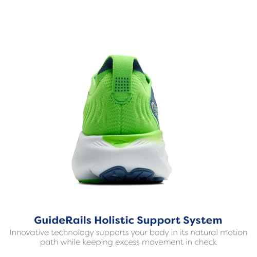 Brooks Men’S Adrenaline Gts 25 Supportive Running & Walking Shoe, Green/Moonlight/Phantom, 10 Uk - 3