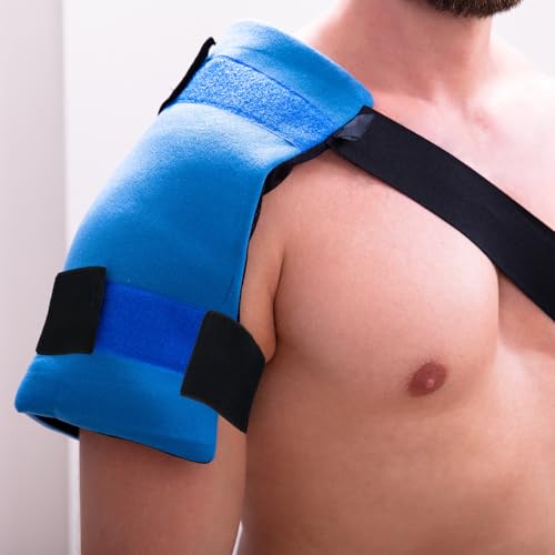 geiserailie 4 pcs extender strap reusable ice belt extender strap multipurpose elastic hook and loop extension for ice pack black backkneeankle braces vests wraps and belts 2 x 8 inch