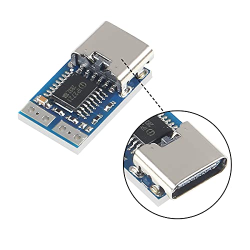 10 Pack Type-C PD Decoy Module,USB-C PD 12V DC Fixed Voltage Power Trigger Module 5A Type-C Female Input4