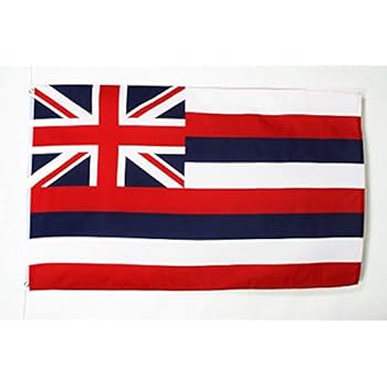 Az Flag Bandiera Hawaii 150x90cm Bandiera Stato Americano Usa Stati Uniti 90 X 150 Cm Amazon It Sport E Tempo Libero