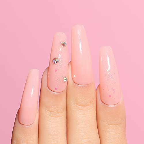 AIMEILI Hema Free Rubber Base Gel Esmaltes em Gel Kit, Esmlates de Unhas Gel Base de Borracha Nail G