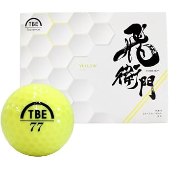 TOBIEMON Golf Balls, 1 Dozen 12 Balls, 2-Piece, Tobiemon Distance, DISTANCE, Cost-effective, Affordable, Available in 3 Colors