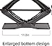 LEADBRAND Steel Scissor Jack for Car 1.8 Ton- Oversized Base | Portable, Ideal for SUV and Auto - Tire Changing Kit, Ratchet Handle Saving Strength Design,inches Ideal for Auto/Pickup/Truck/SUV/MPV…