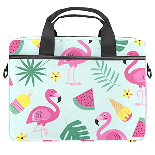 Sacoche ordinateur portable 13 pouces antichoc et légère à motif tropical