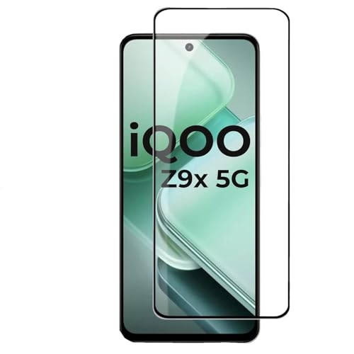Image of Edge To Edge Screen Protector Tempered Glass For Iqoo Z9X 5G Cellphone With Easy Installation Kit