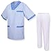 MISEMIYA - Casaca Y PANTALÓN Sanitarios Unisex Uniformes Sanitarios MÉDICOS - L,...