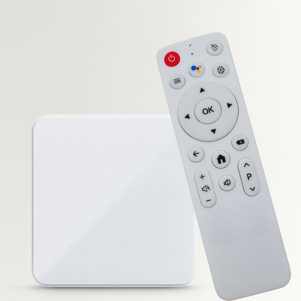 Android TV Box 4K Ultra HD | Android v10 | 2GB RAM, 16GB ROM | Dual Band Wi-Fi | Bluetooth Remote | HDMI Smart Streaming Box |