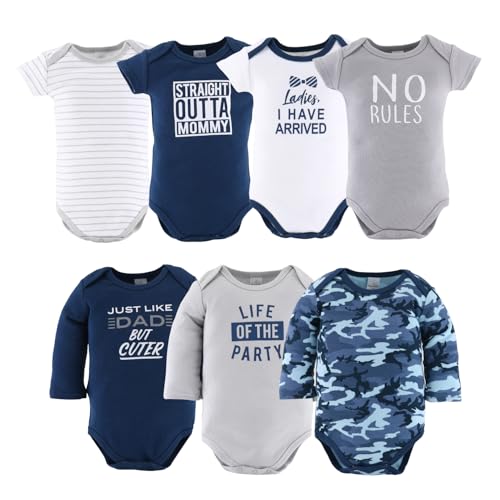 The Peanutshell Baby Layette Gift Set for Boys - 23 Piece New Born Boy Gift Set, Baby Clothes & Newborn Essentials Must Haves - Newborn Clothes 0-3 Months - Blue Camo3