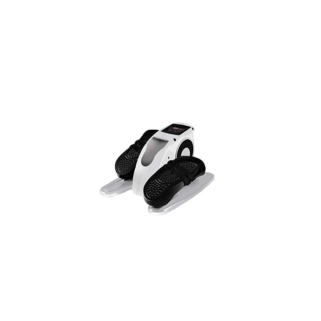 Elektrische pedaaltrainer voor ouderen mini stationaire hometrainer voor arm knie been met afstandsbediening/aanraakbediening draagbare fitnessapparatuur voor thuis en op kantoor