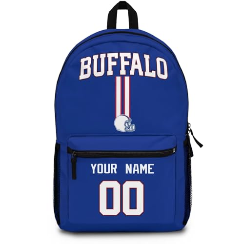 ANTKING Buffalo Backpacks Travel Bags Custom Any Name Number for Men Women Gifts