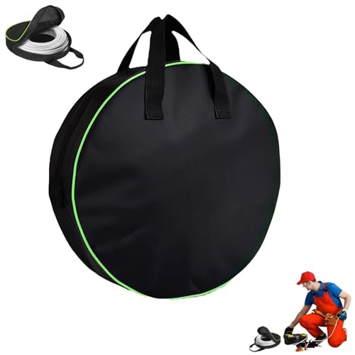 agogue Bolsa de carga para coche eléctrico, bolsa para cables de carga, cables, accesorios de jardín y equipo de camping (negro)