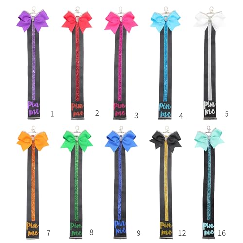 Cadeau de compétition original avec ce porte-clés nœud scintillant - 5
