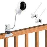 2 Pack Flexible Clip clamp Mount for Eufy Spaceview, Spaceview Pro and Spaceview S Baby Monitor...