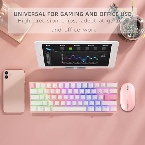 Teclado Mecánico Gamer ONE-UP Portable 60% USB-C miniatura 6