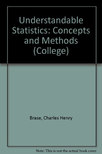 Understandable statistics: Concepts and methods