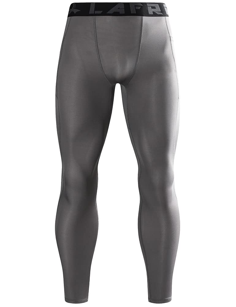 LAFROI Mallas de compresión para Hombre, Secado rápido, Ajuste Fresco YSK08