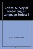 Critical Survey of Poetry English: Authors 1847-2300 MacL-Qua 0893563455 Book Cover