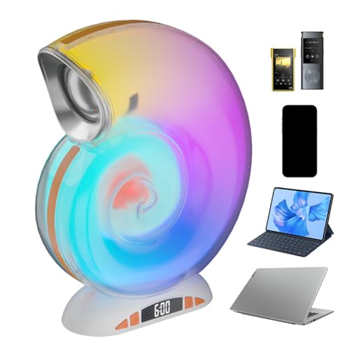 Haut-parleur portable sans fil avec lumière réglable pour voyage