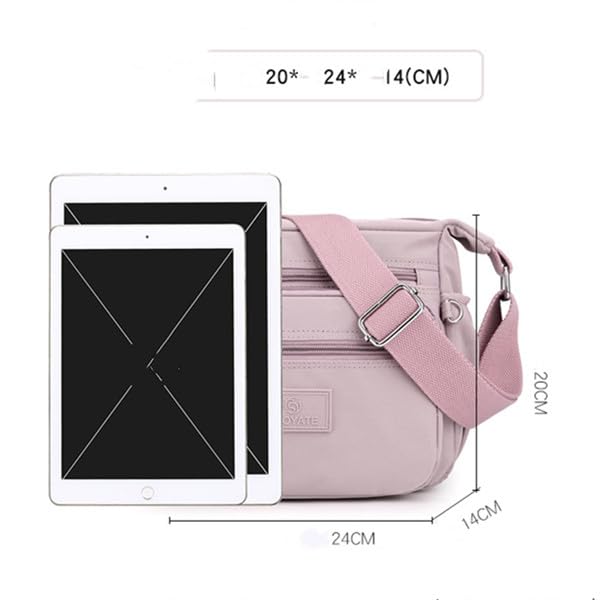 Ladies Crossbody Purse Women Shoulder Handbag Roomy Fashion Tote Top Handle Satchel Multiple Pockets Bag4