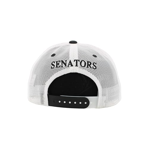 Image of ZHATS NHL Unisex-Adult NHL Officially Licensed Adjustable Snapback Hat Dakota Icon Team Color