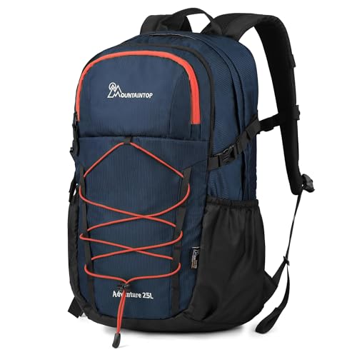 MOUNTAINTOP 25/30L Lightweight Hiking Backpack, Outdoor Daypack