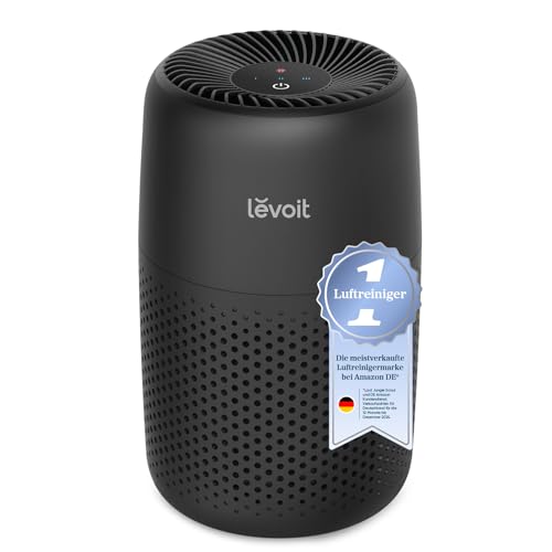 LEVOIT Luftreiniger mit Aromatherapie, Air Purifier für Schlafzimmer, 3-in-1 HEPA Aktivkohlefilter gegen Schimmel und Staub, Energieverbrauch 7W, leiser Betrieb, 3 Geschwindigkeiten, Core Mini Schwarz LEVOIT Luftreiniger mit Aromatherapie, Air Purifier für Schlafzimmer, 3-in-1 HEPA Aktivkohlefilter gegen Schimmel und Staub, Energieverbrauch 7W, leiser Betrieb, 3 Geschwindigkeiten, Core Mini Schwarz